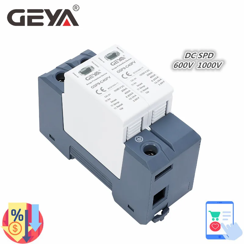 Ac Surge Protector - GEYA GSP9 fotowoltaiczny DC SPD 2P