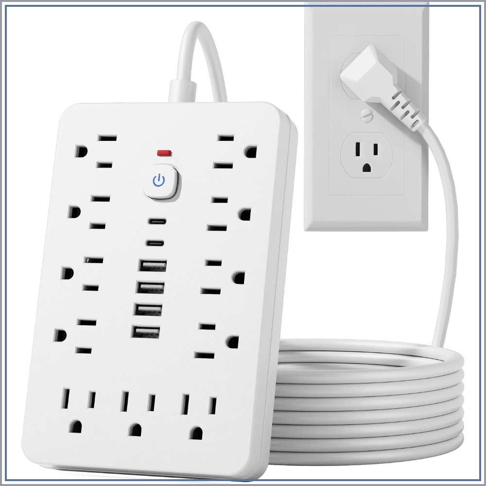 Ac Surge Protector - Listwa zasilająca z zabezpieczeniem przeciwprzepięciowym, 15