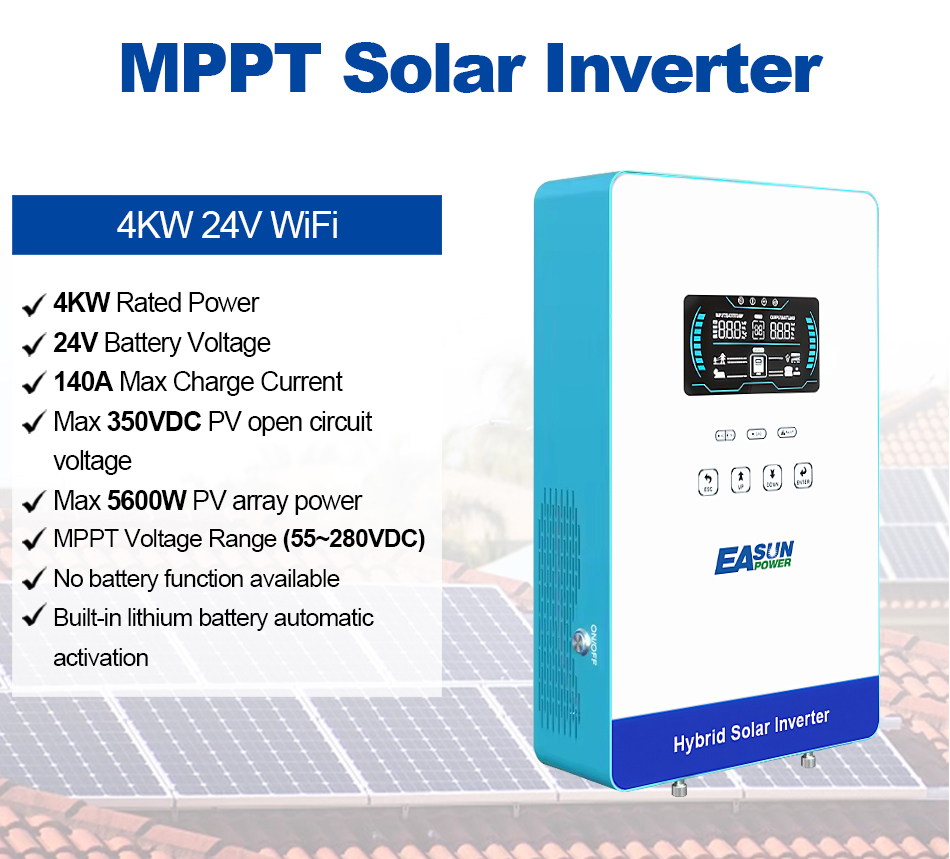 EASUN POWER 4KW Inwerter 110V  – Renewable Energy House recenzja i cena