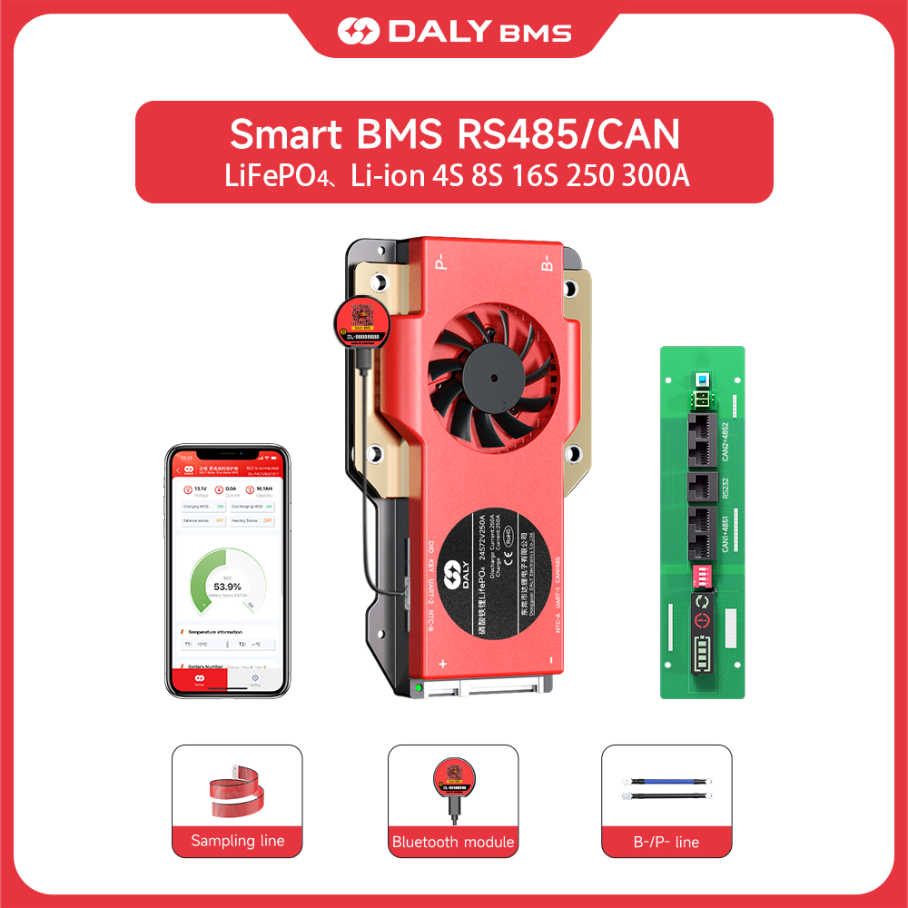 Daly Smart BMS 4S Lifepo4 12V  – Smart Bms recenzja i cena