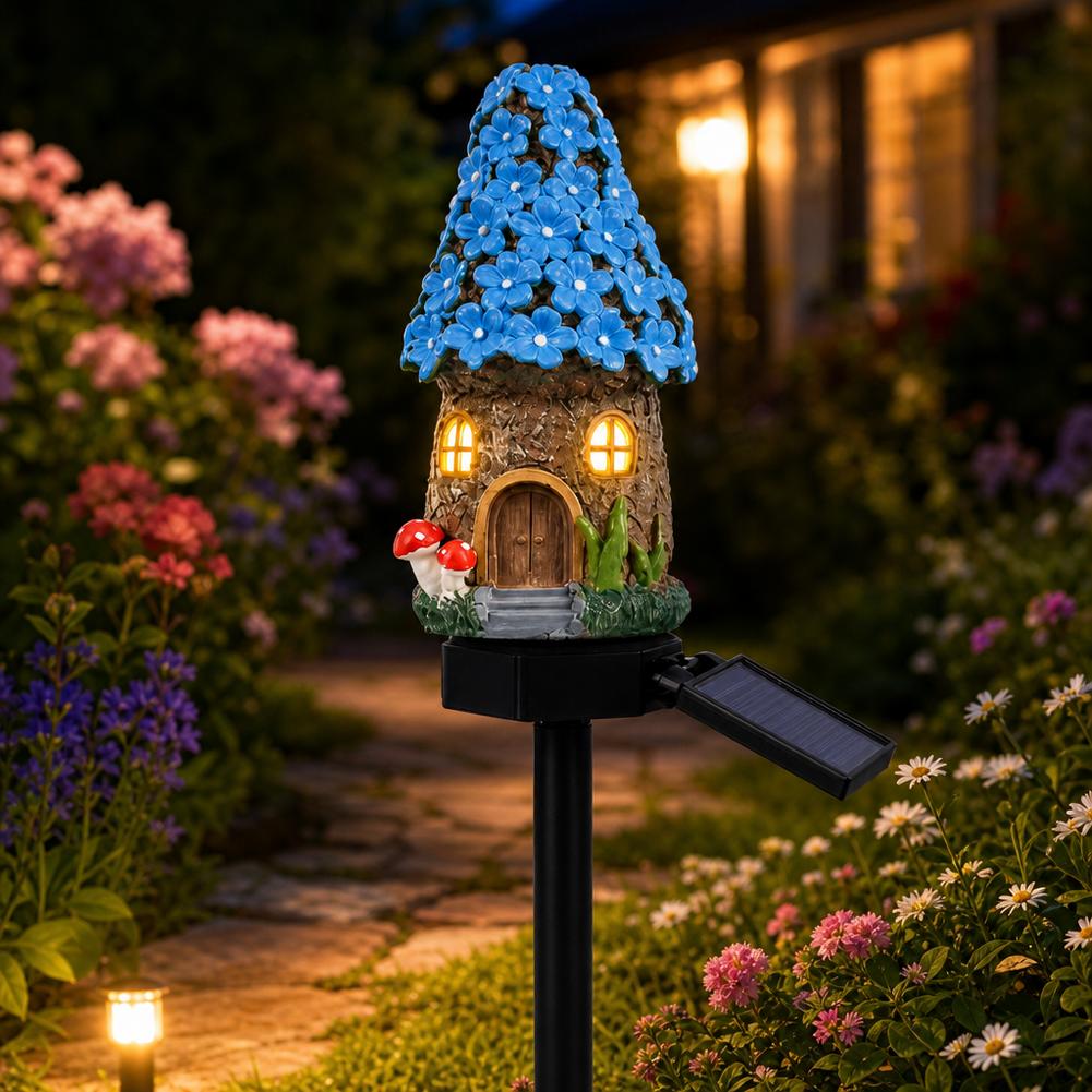 LED-owa solarna lampa trawniko – Renewable Energy House recenzja i cena