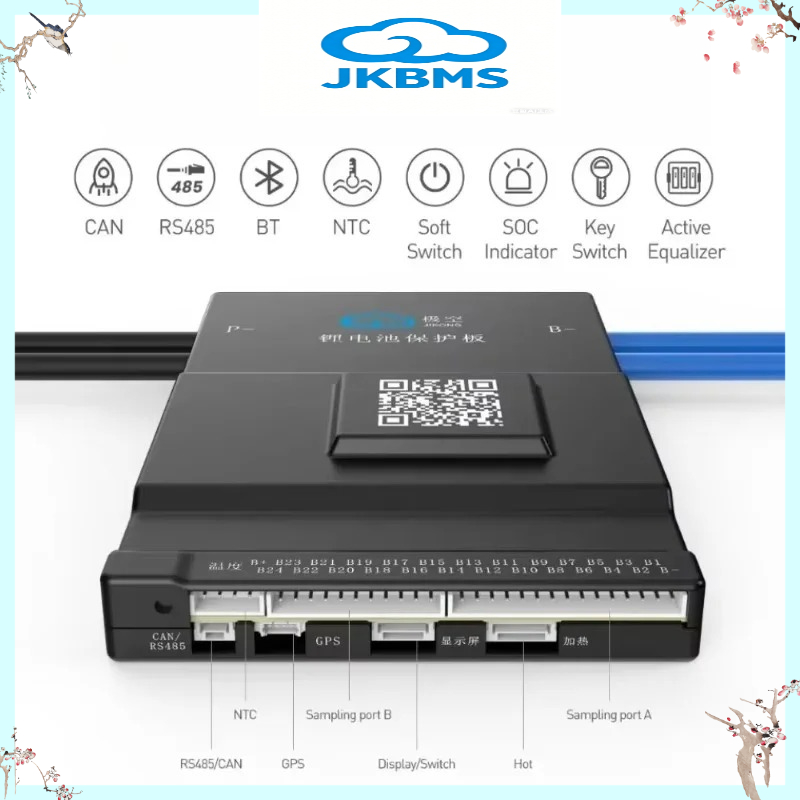 JKBMS 100A 120A 150A 200A Li-I – Smart Bms recenzja i cena