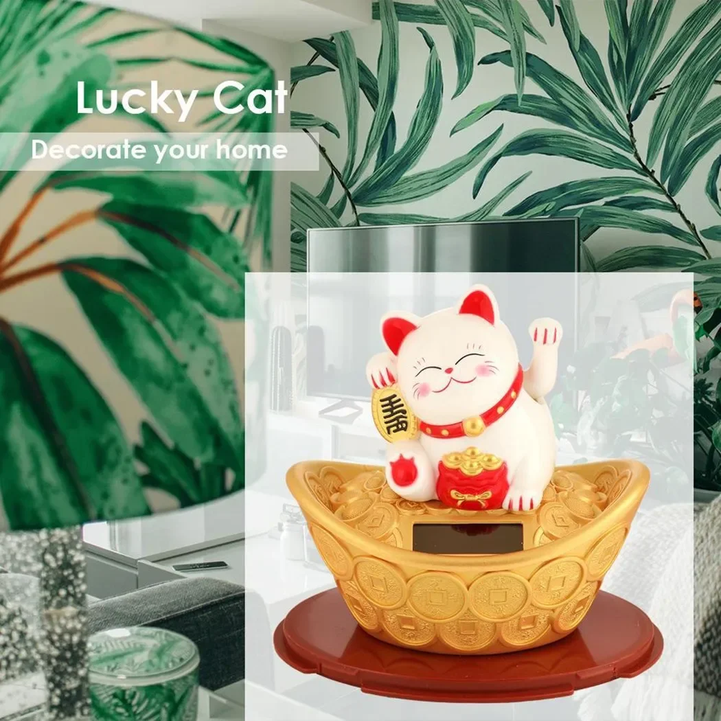 Lucky Cat Cat Wealth Cat Solar – Renewable Energy House recenzja i cena