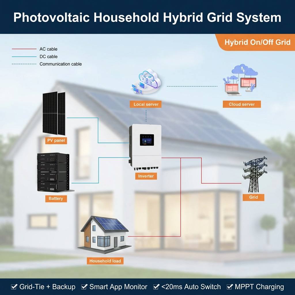 Kompletny zestaw hybrydowego s – Off Grid Solar Kit recenzja i cena