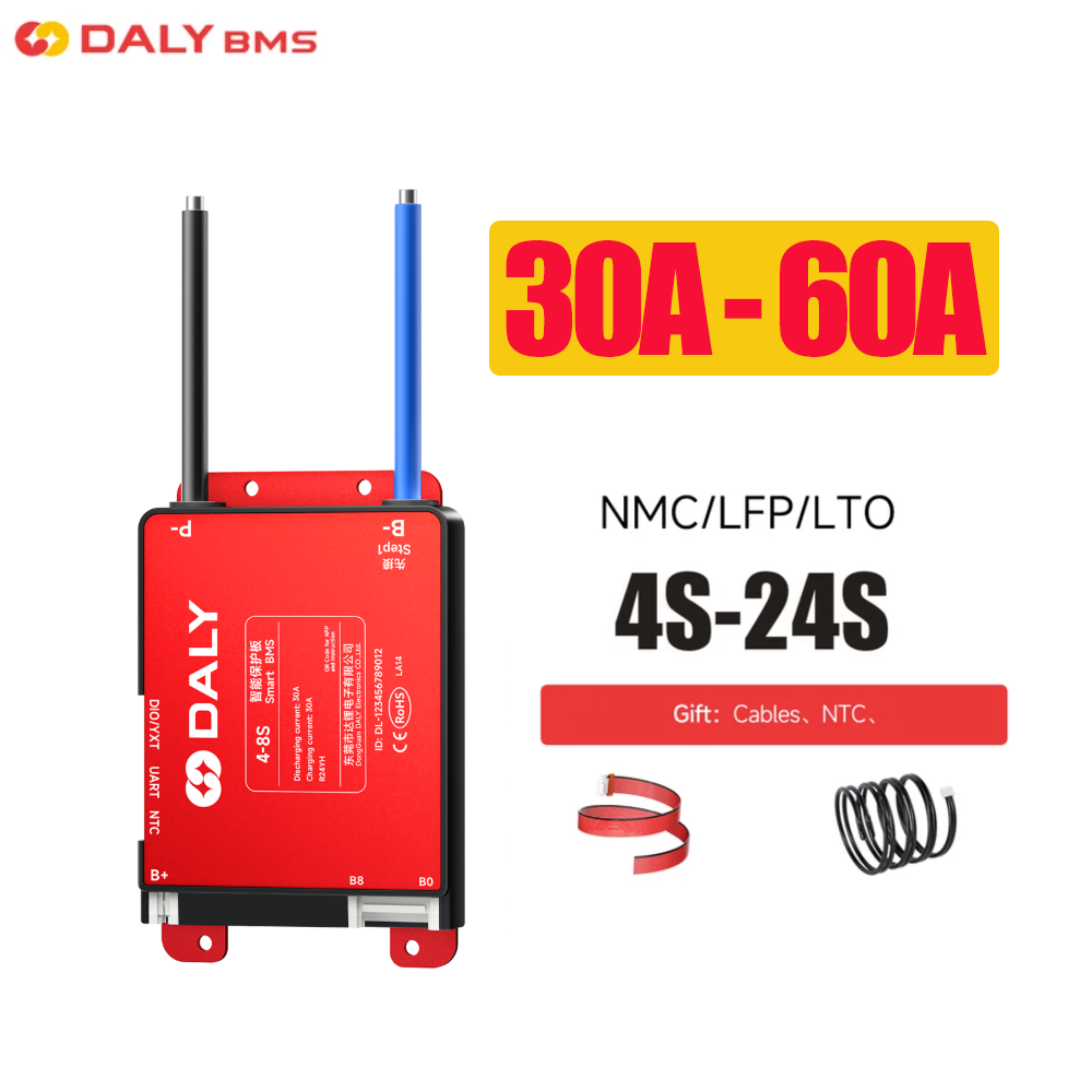 Daly Smart BMS UART 30A 40A 60 – Smart Bms recenzja i cena