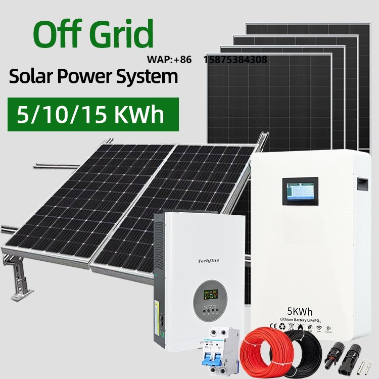 Fabryczna cena 3kW Domowy, aut – Off Grid Solar Kit recenzja i cena